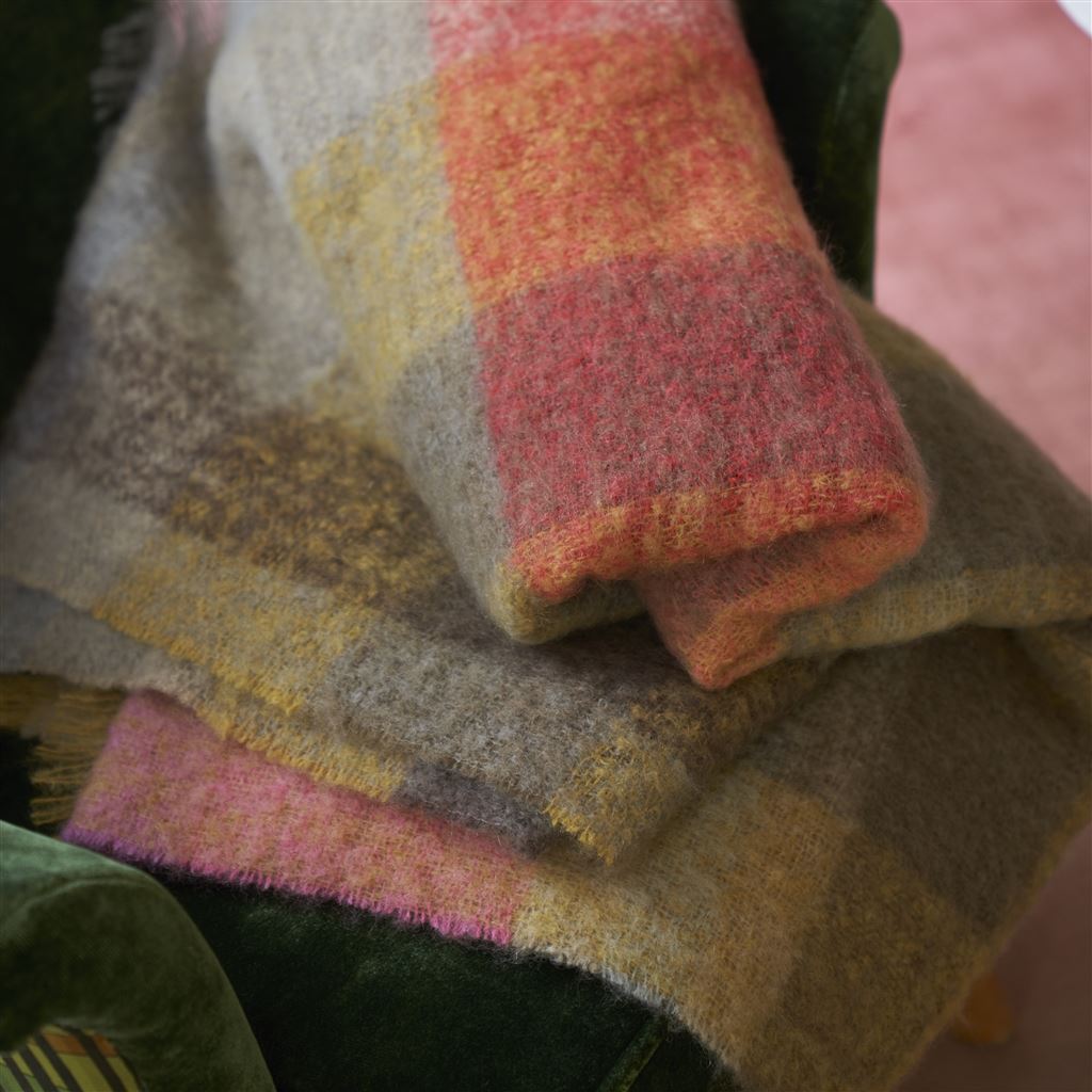 Mohair-Wolldecke FONTAINE SEPIA der Marke Designers Guild