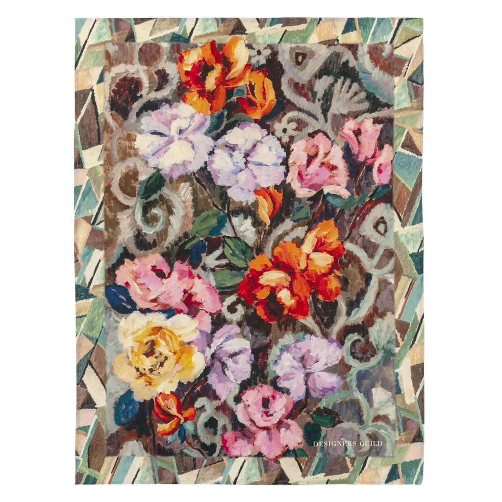 Merinowolldecke TAPESTRY FLOWER DAMSON der Marke Designers Guild