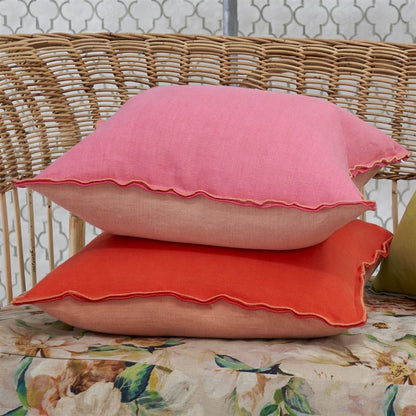 Kissen BRERA LINO HIBISCUS &amp; PEACH der Marke Designers Guild