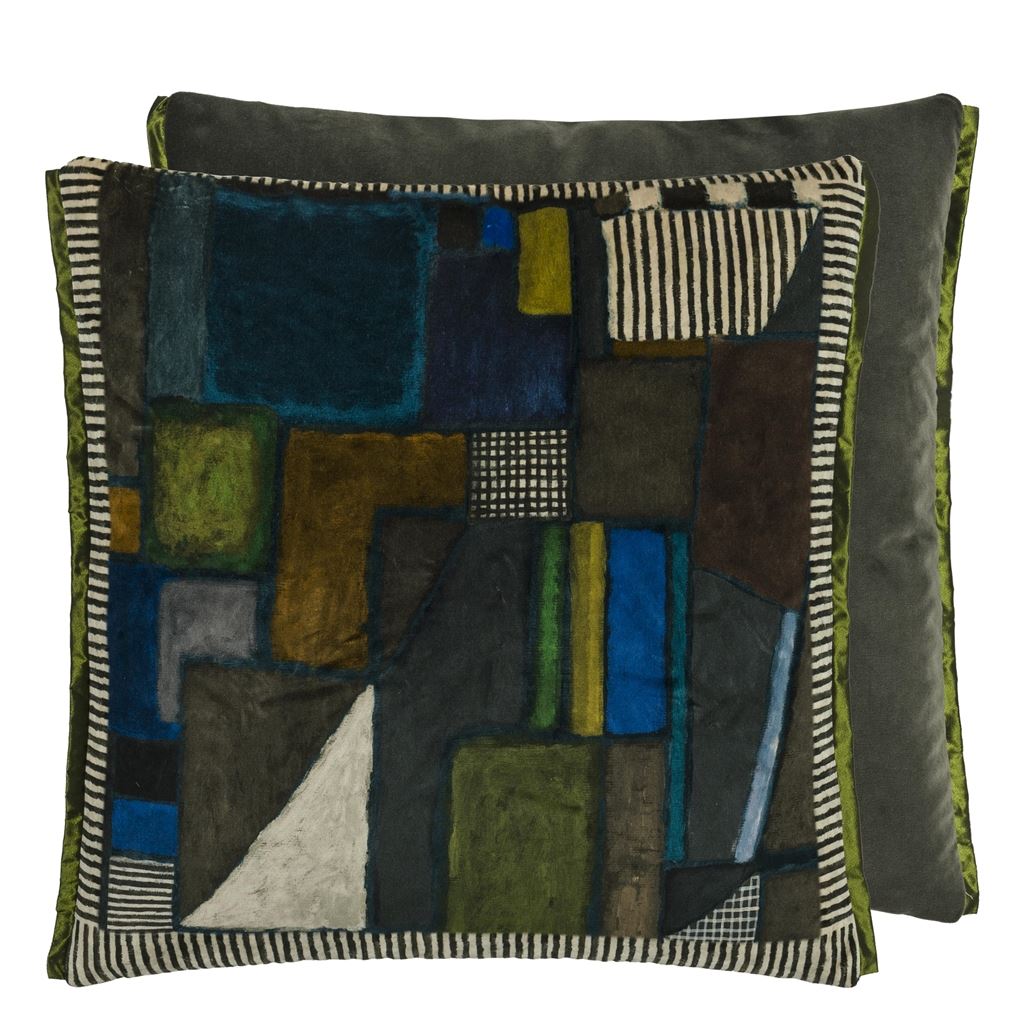 Kissen RAKU PATCHWORK CHOCOLATE der Marke Designers Guild