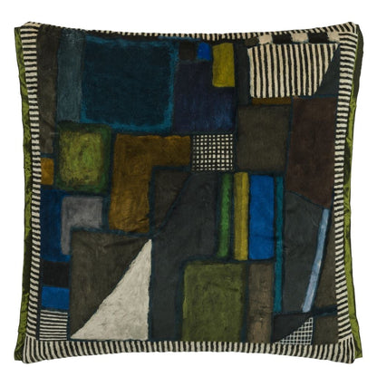 Kissen RAKU PATCHWORK CHOCOLATE der Marke Designers Guild