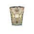 Baobab Collection Duftkerze Rosace Max 16 im verzierten Glas mit Goldornamenten – Duft Tanne, Holzkohlenfeuer, Vetiver