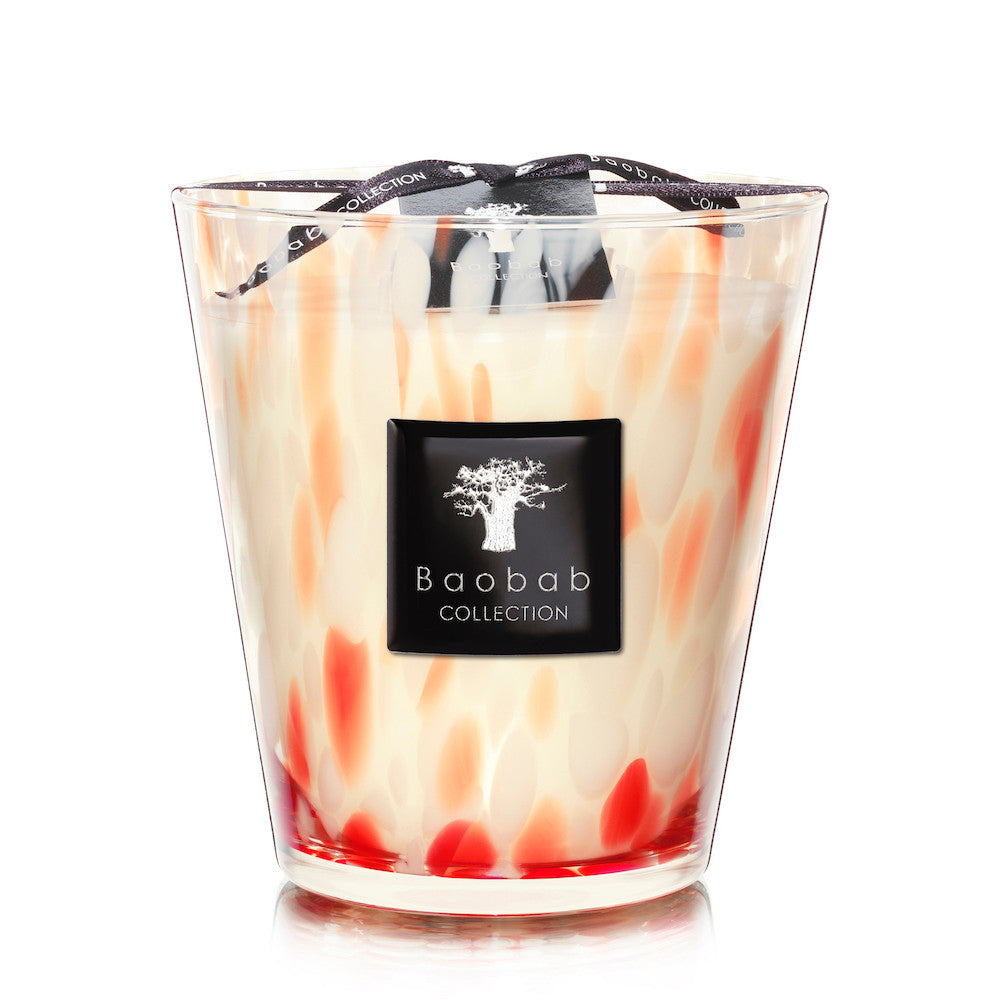 Baobab scented candle - Pearls CORAL Max 16