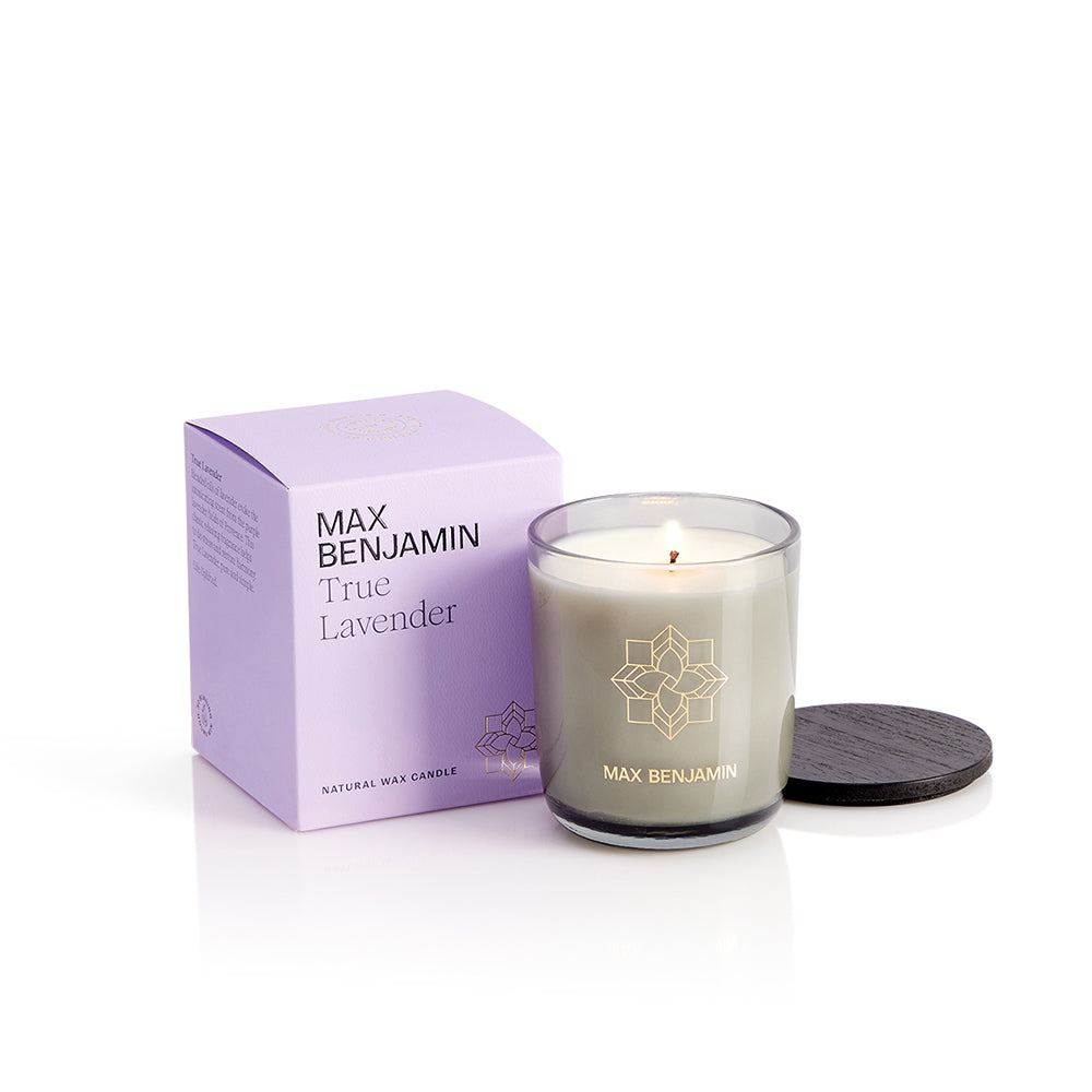 Max Benjamin Duftkerze TRUE LAVENDER 210g