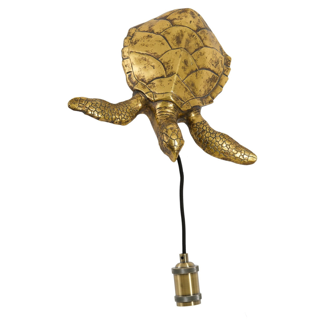 Wandleuchte TURTLE bronze 35x26x20 cm im modernen Design