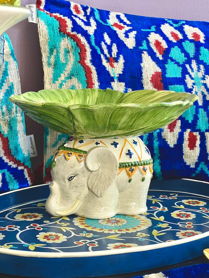 Keramik Schale Elefant Menagerie