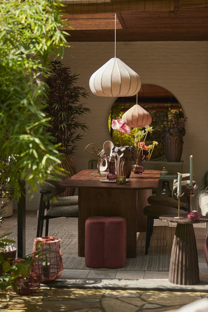 Esstisch AYMARA von Light &amp; Living aus dunklem Holz