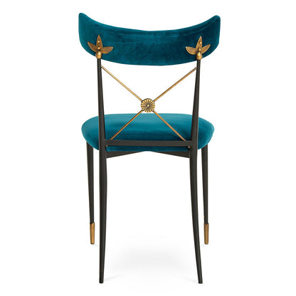 Esszimmerstuhl RIDER Rialto Peacock von Jonathan Adler