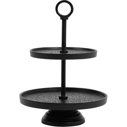 Etagere Lutek schwarz
