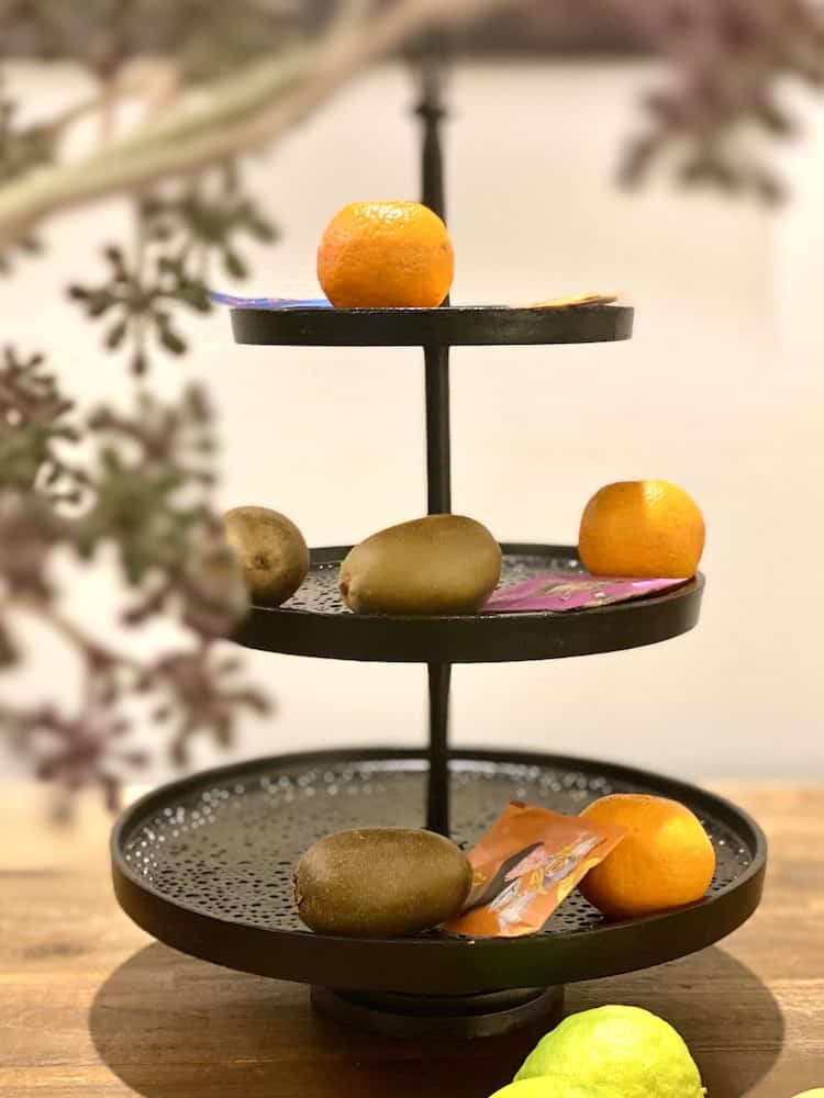Etagere Lutek schwarz