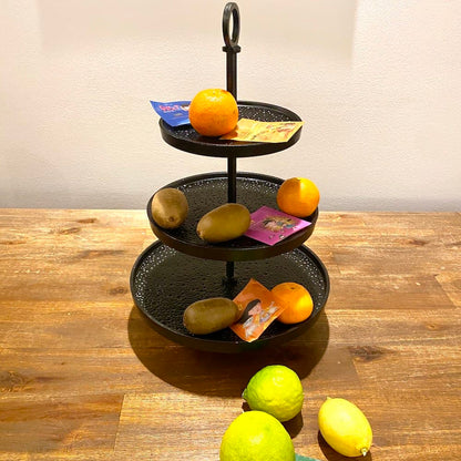 Etagere Lutek schwarz
