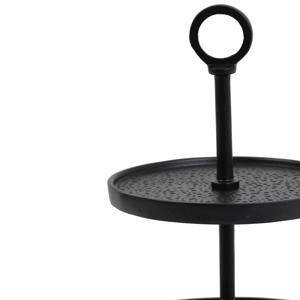 Etagere Lutek schwarz