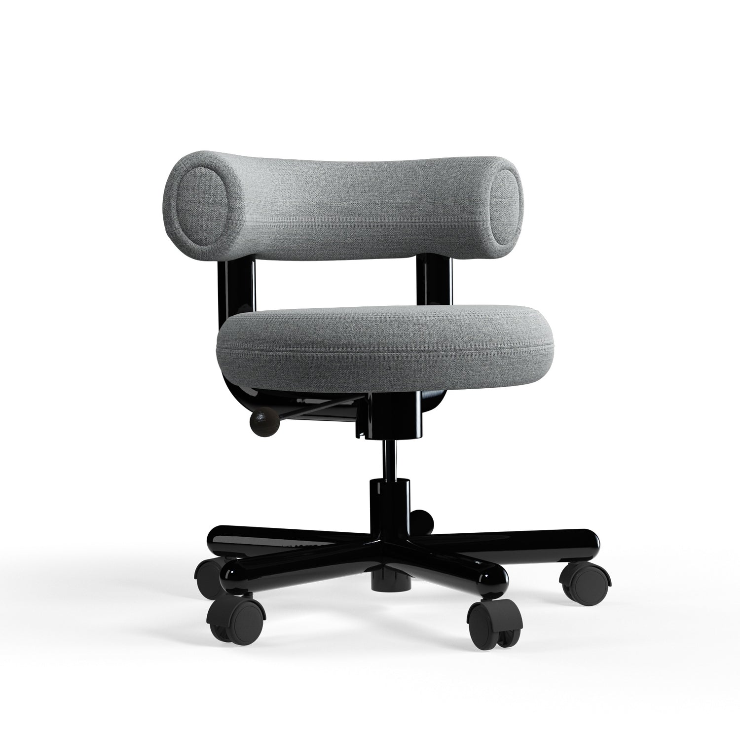 Fat Work Chair – Mid Grey Stoff (Kvadrat Hallingdal 65)