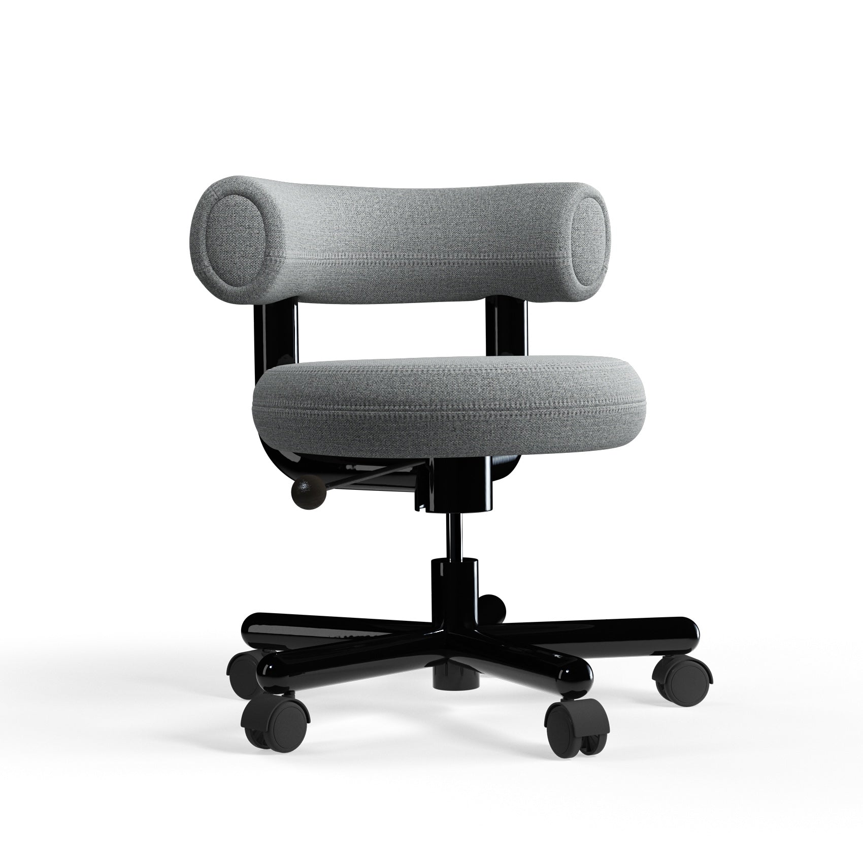 Fat Work Chair – Mid Grey Stoff (Kvadrat Hallingdal 65)