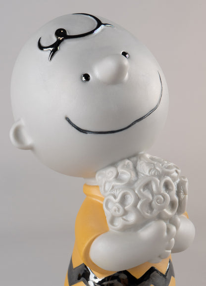 Figur CHARLIE BROWN™ aus Porzellan – Ein Klassiker der Peanuts™-Reihe von Lladró