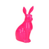 Neon-pinkfarbener Hase „Frau Schmidt“ von GiftCompany.