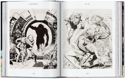 Unterwasser Illustration von Frank Frazetta