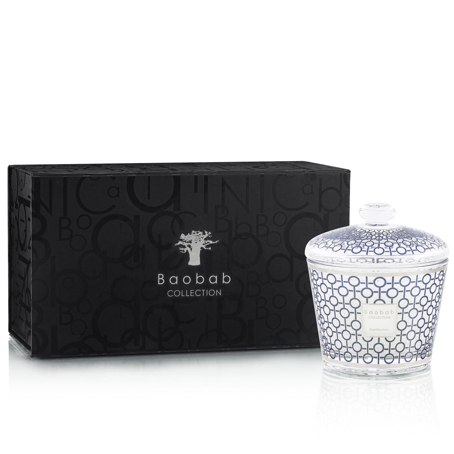 Geschenkbox Baobab Collection - Gentlemen Duftkerze Dome Glasgefaess