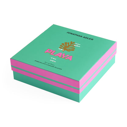 Geschenkbox für Dessertteller von Jonathan Adler - Kollektion Playa