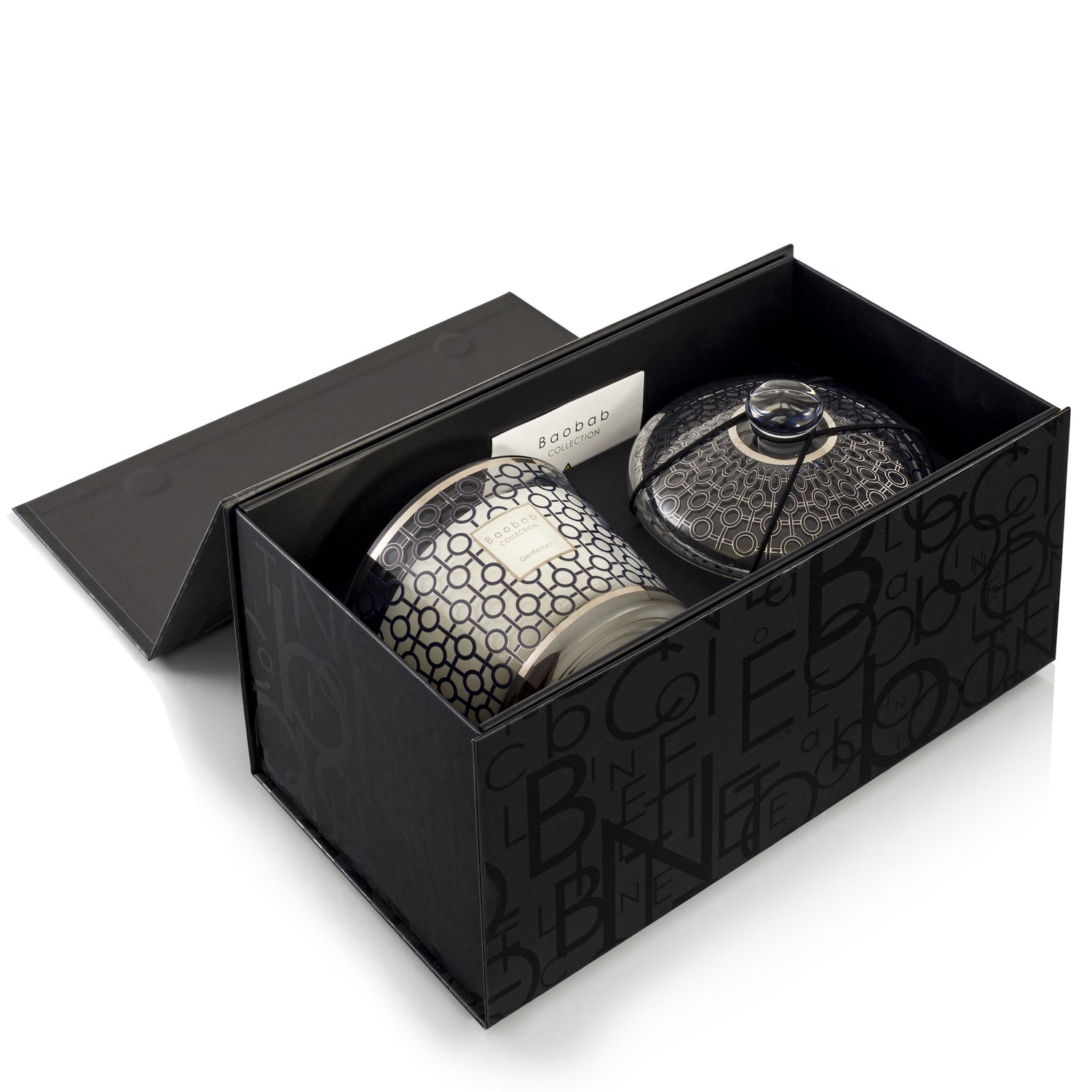 Geschenkbox Baobab Collection - Gentlemen Duftkerze Dome Glasgefaess