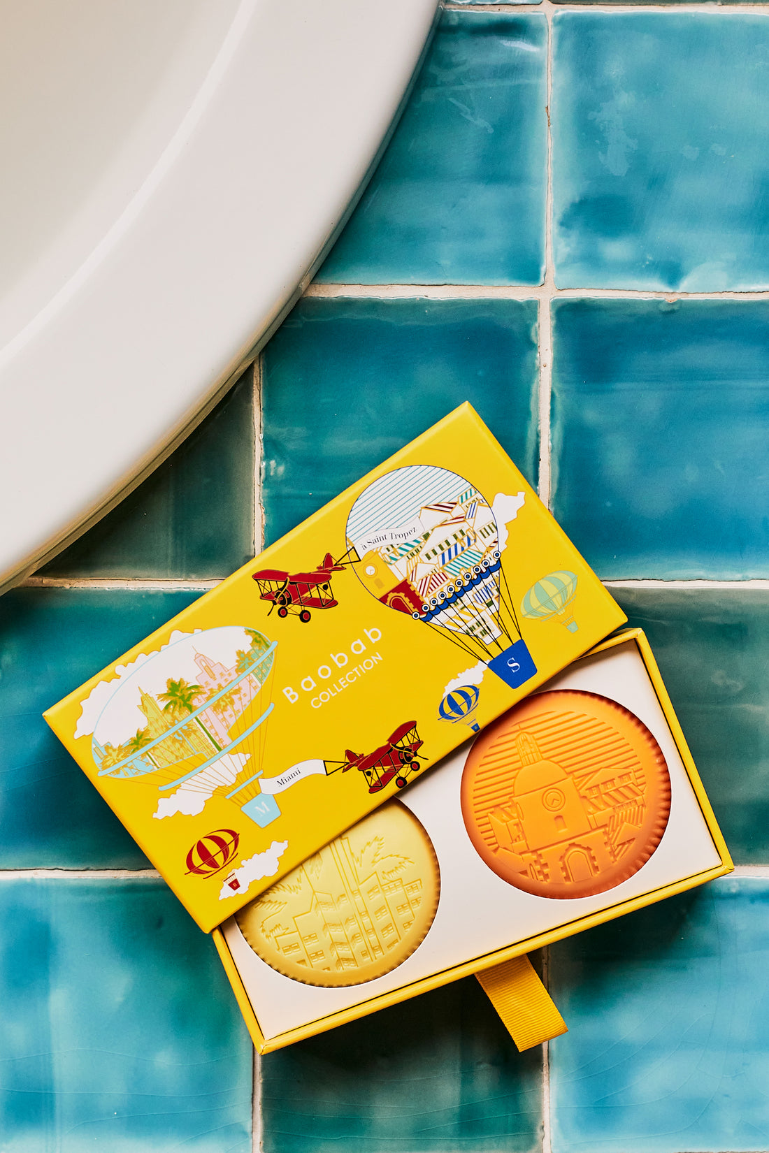 Baobab Collection – Geschenkbox Seife Miami &amp; À Saint-Tropez (2 x 150 g)