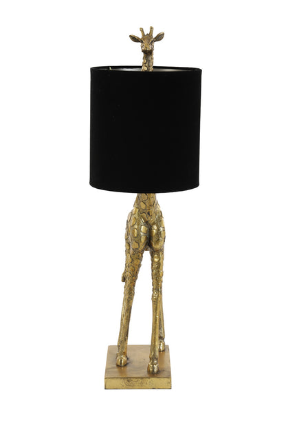 Tischlampe GIRAFFE bronze-schwarz