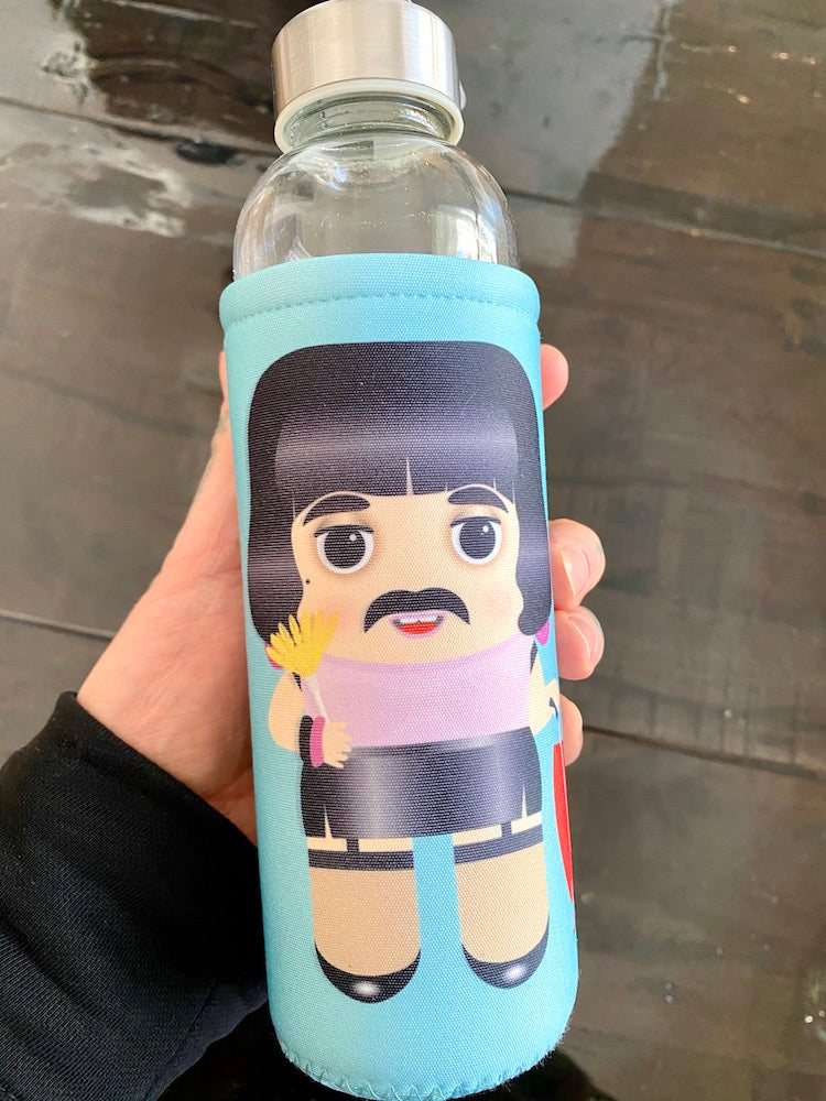 Trinkflasche FREDDIE MERCURY von KALIDOSKOPIO