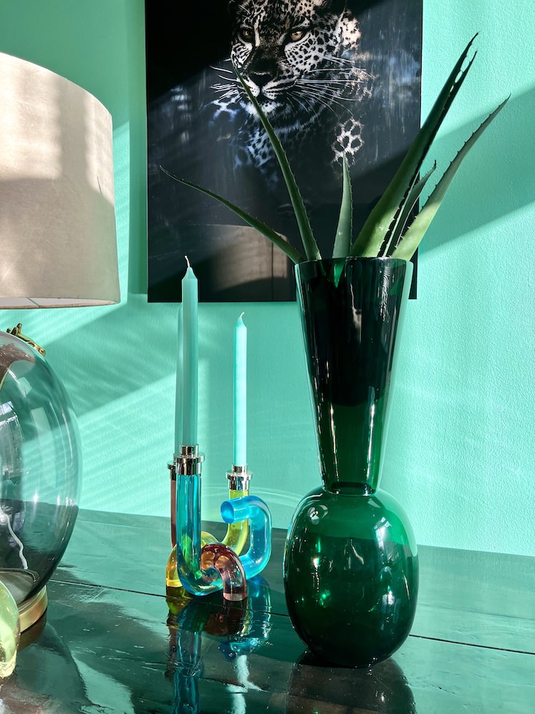 Vase Daisy grün