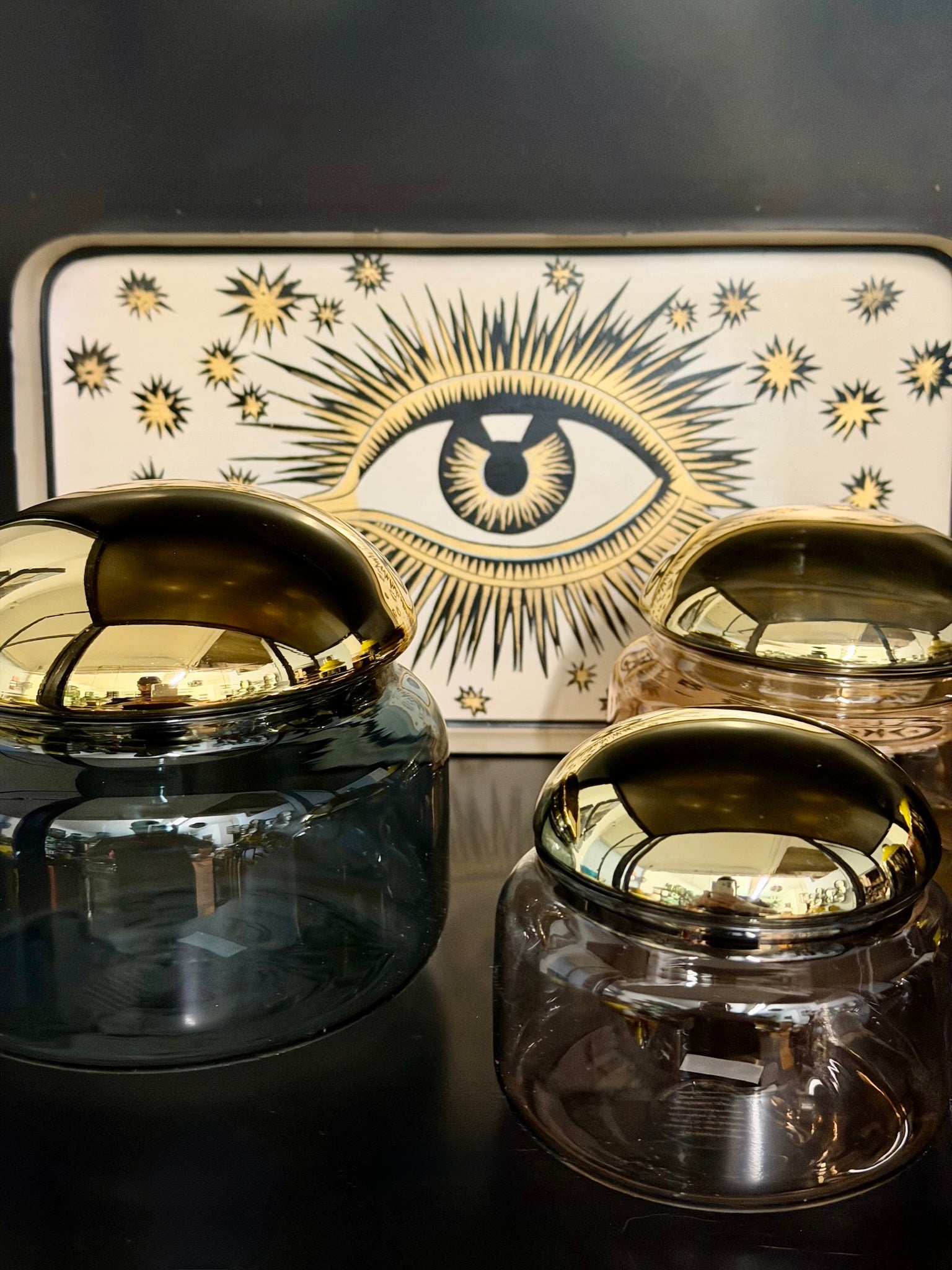 Glasdosen VOILE aus Borosilikatglas von GiftCompany