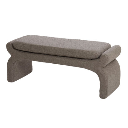 Hocker NAFYA bouclé braun 119x45x48cm