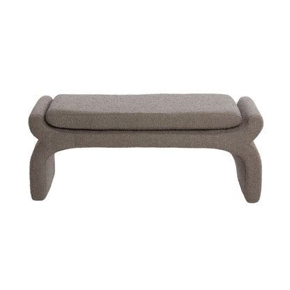 Hocker NAFYA bouclé braun 119x45x48cm