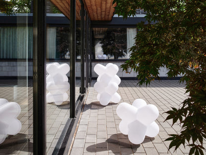 Bodenleuchte für Innen- und Außen - Jack Large Portable Light in Matte White