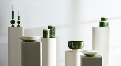 Dekoration Accessoires in Grün-Weiss von Light &amp; Living