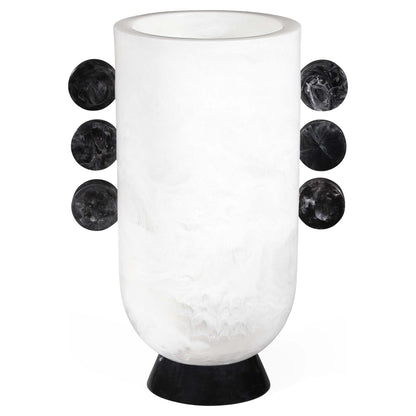 Skulpturale Dekovase aus Acryl von Jonathan Adler.