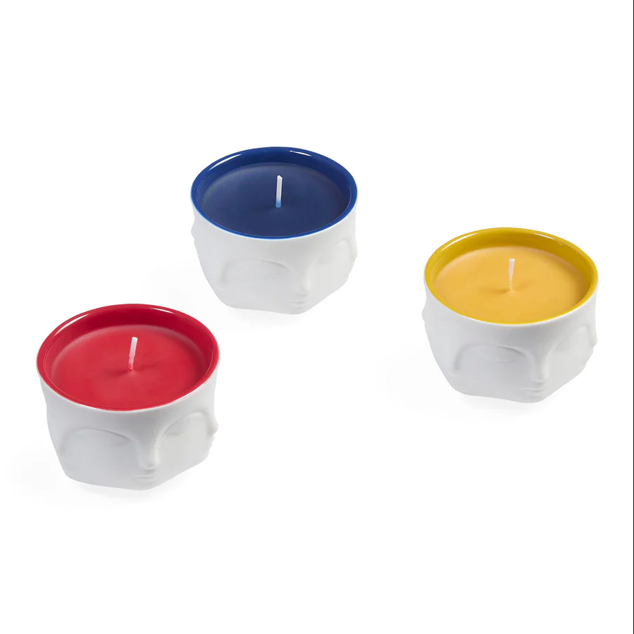 3er-Set Duftkerzen MUSE COULEUR VOTIVE SET