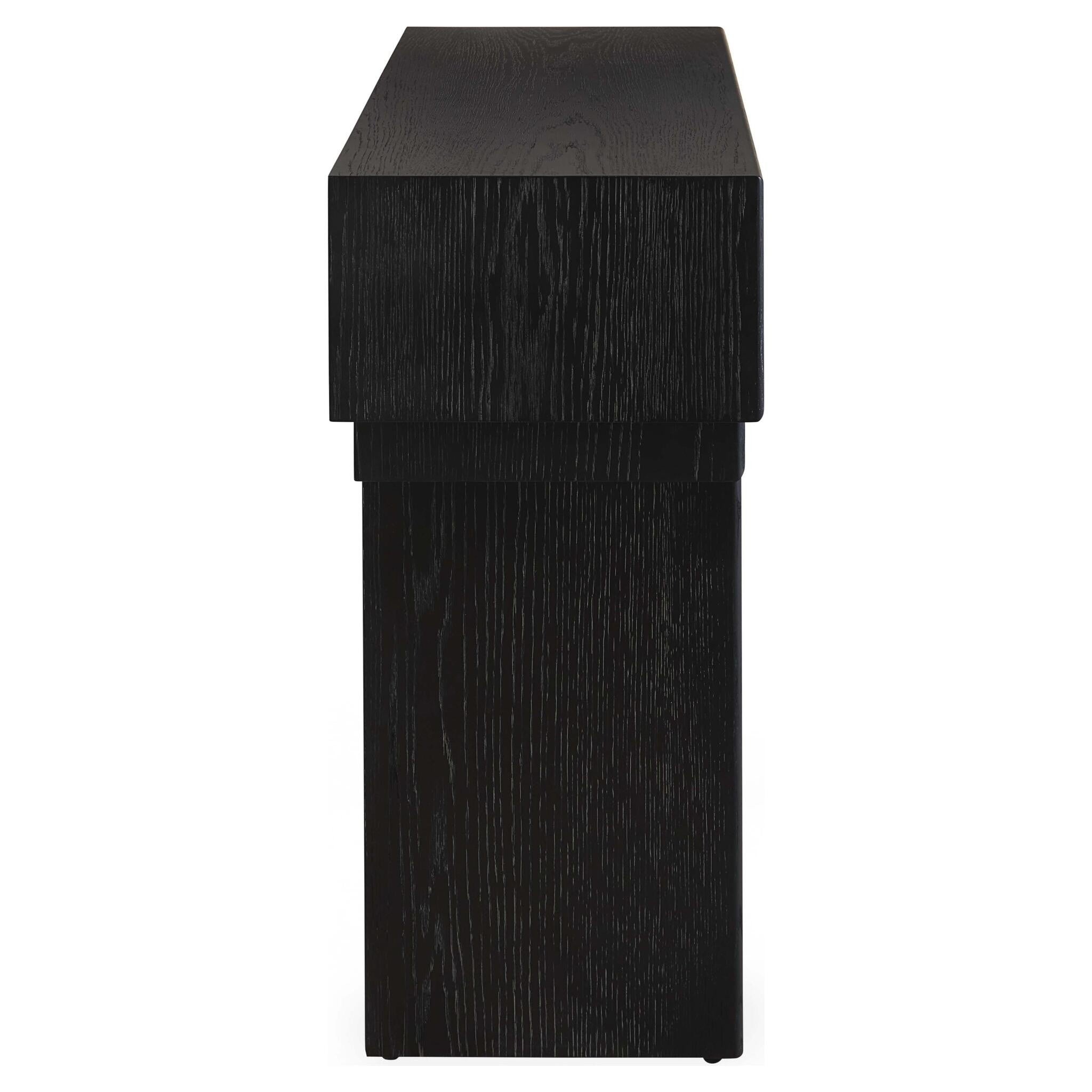 Elegante Flurkonsole aus Holz und Porzellan von Jonathan Adler