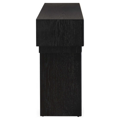 Elegante Flurkonsole aus Holz und Porzellan von Jonathan Adler