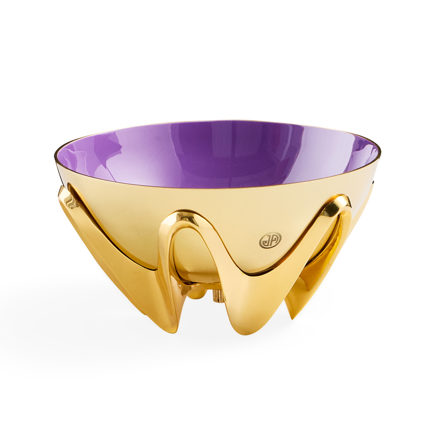 Skulpturale Bowl aus Messing im Mid-Century-Stil Jonathan Adler