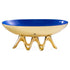 OSCAR LONG BOWL von Jonathan Adler in Gold und Blau