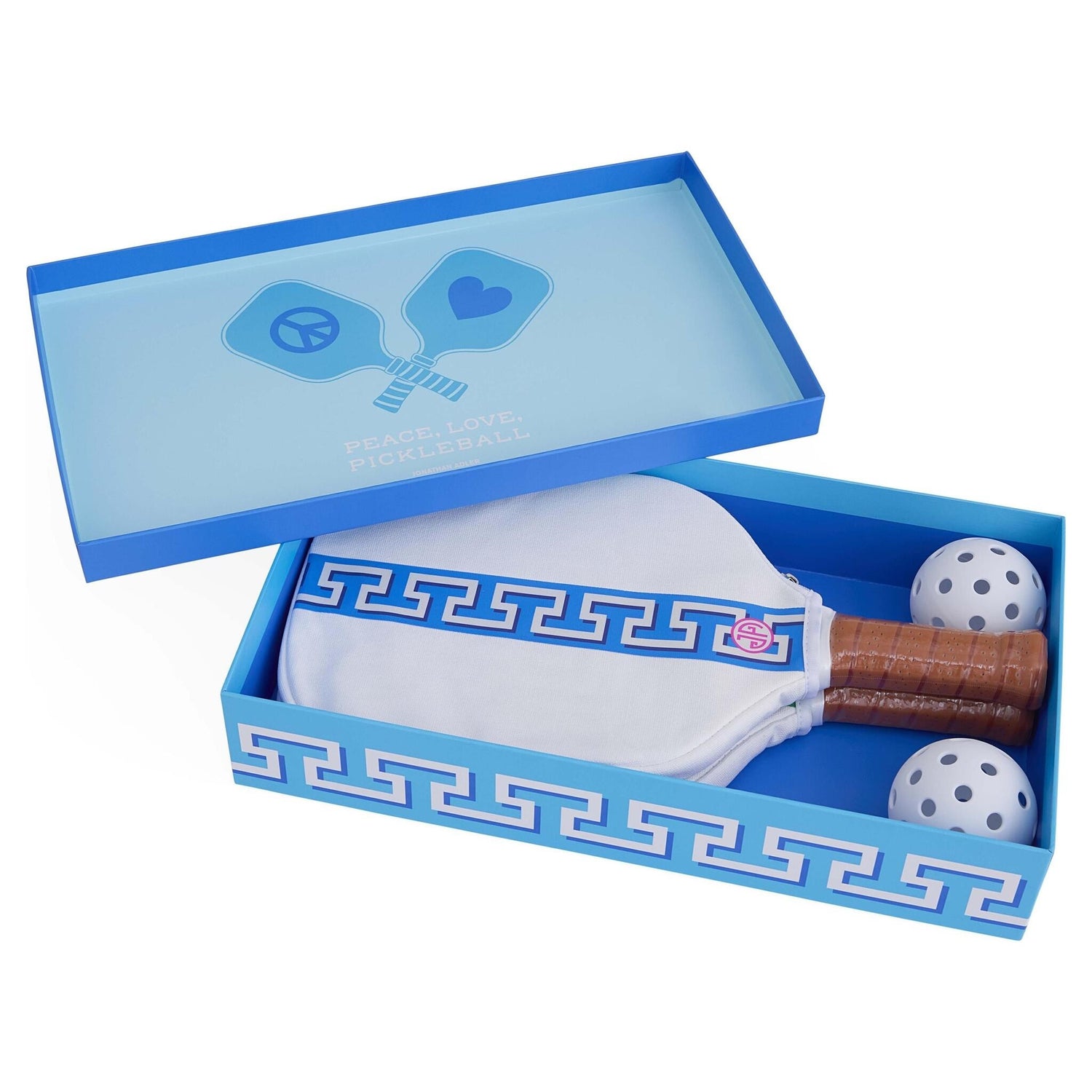 Pickleball-Bälle und Paddle-Set von Jonathan Adler