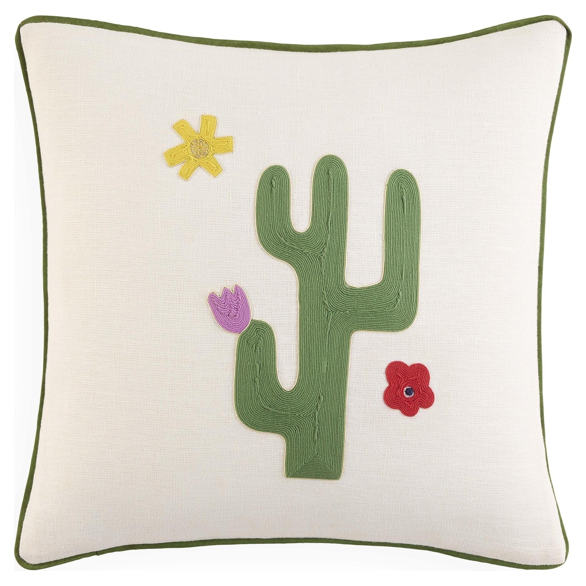 Kissen UK KIT PLAYA CACTUS weiß von Jonathan Adler | Gutraum 8