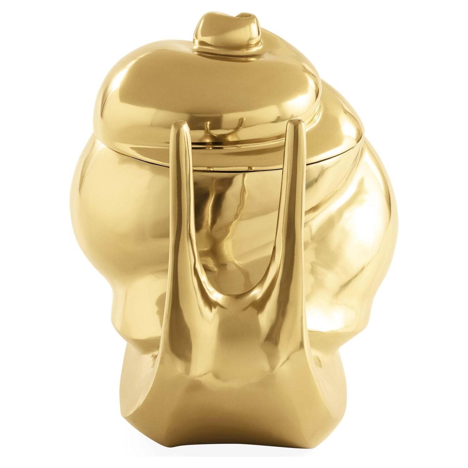 Messing-Eiskühler in Schneckenform von Jonathan Adler