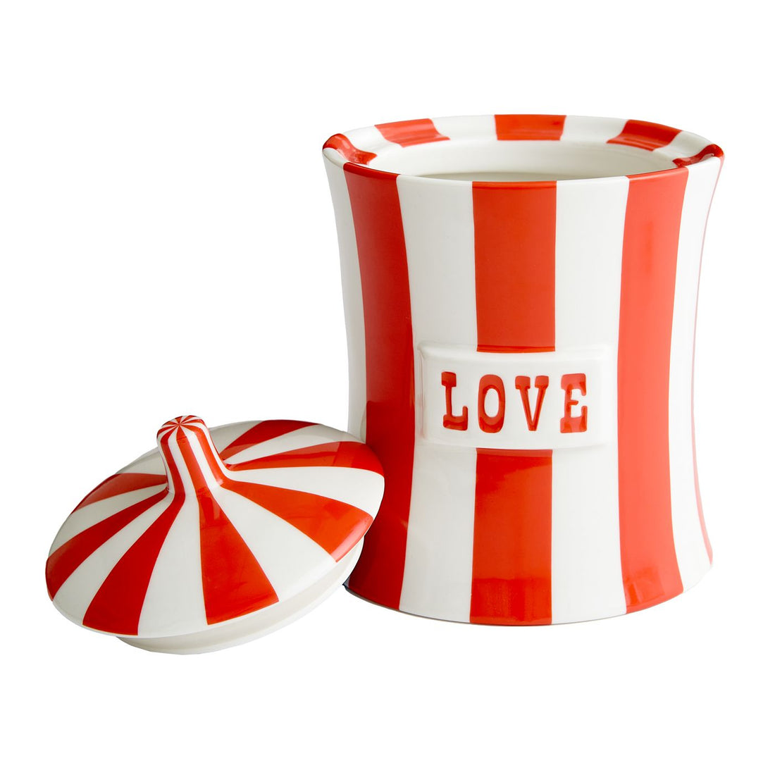 VICE LOVE Dose von Jonathan Adler aus Porzellan