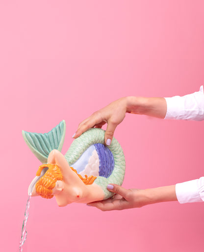 Karaffe MERMAID von Seletti – nautische Mythologie trifft auf Popkultur