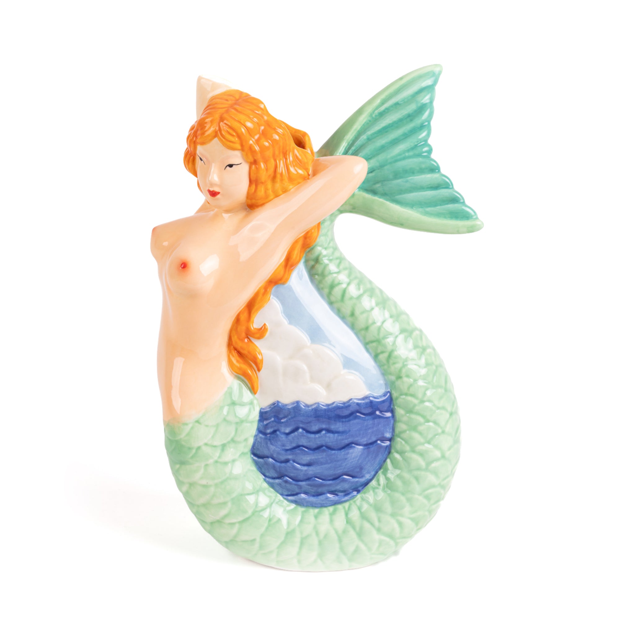 Karaffe MERMAID von Seletti – nautische Mythologie trifft auf Popkultur