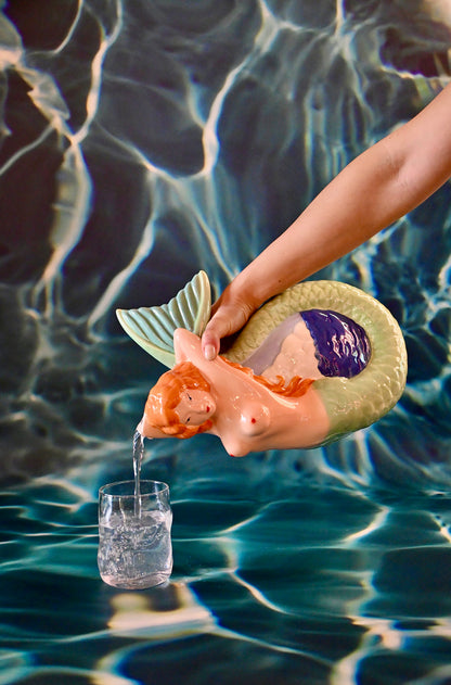 Karaffe MERMAID von Seletti – nautische Mythologie trifft auf Popkultur