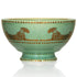 Keramik BOWL SERIGRAPHY grün-gold