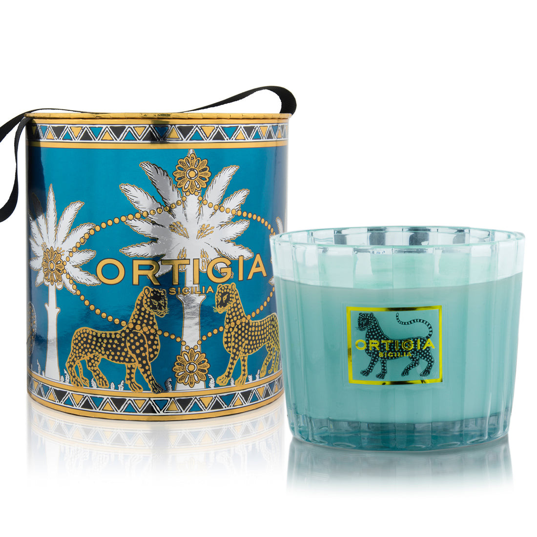 Duftkerze FLORIO -&amp;nbsp;aus der 4 Wick Kollektion von ORTIGIA SICILIA