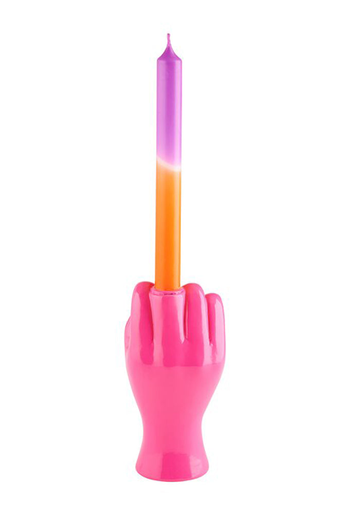 Kerzenhalter in neon pink von GiftCompany