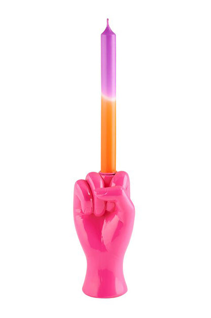 Kerzenhalter in neon pink von GiftCompany
